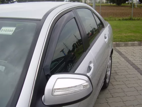 Szatuna Mercedes C-Class Szatuna deflektory okien sada predný+zadný na okná, 4 ks 4 2007-2014