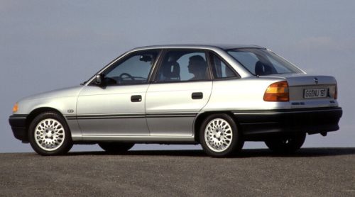 Szatuna OPEL Astra F Szatuna Deflektor vetra sada predný+zadný na okno, 4 ks 4 1992-1994