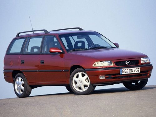 Szatuna OPEL Astra F Karavan Szatuna Deflektor vetra sada predný+zadný na okno, 4 ks 5 1992-1994