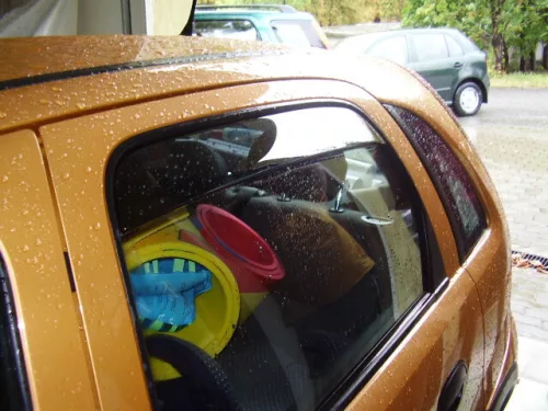 Szatuna OPEL Corsa C Szatuna Deflektor vetra sada predný+zadný na okno, 4 ks 5 2000-2006