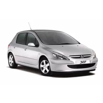  Szatuna Peugeot 307 Szatuna deflektory okien sada predný+zadný na okná, 4 ks 5 2001-2008