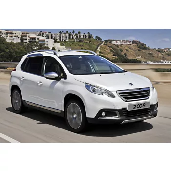   Szatuna Peugeot 2008 Szatuna deflektory okien sada predný+zadný na okná, 4 ks 5 2014-2019