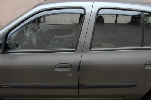 Szatuna Renault Thalia II Szatuna deflektory okien sada predný+zadný na okná, 4 ks 4 2008-2013