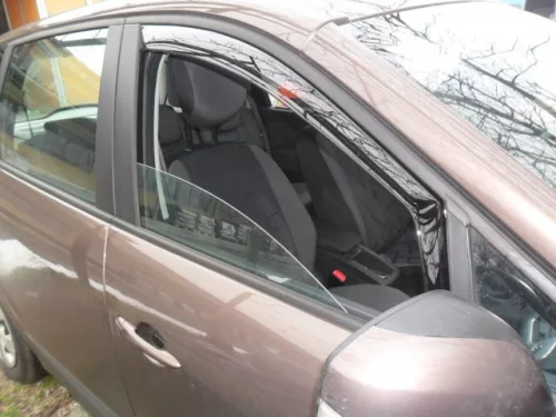 Szatuna Renault Scenic Szatuna deflektory okien sada predný+zadný na okná, 4 ks 5 2009-2016