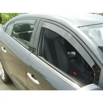   Szatuna Renault Fluence Szatuna deflektory okien sada predný+zadný na okná, 4 ks 4 2010-