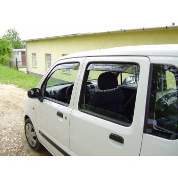   Szatuna Suzuki Wagon R+ Szatuna Deflektor vetra sada predný+zadný na okno, 4 ks 5 2000-2006
