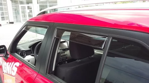 Szatuna Suzuki Ignis Szatuna deflektory okien sada predný+zadný na okná, 4 ks 5 2015-