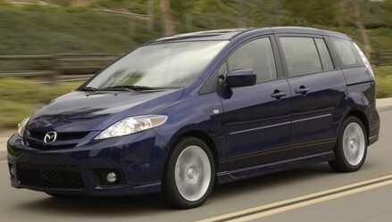 Szatuna Mazda 5 Szatuna deflektor sada pre predné + zadné okno, 4dielny 5 2005-2018