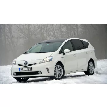   Szatuna Toyota Prius Plus Szatuna deflektory okien sada predný+zadný na okná, 4 ks 5 2013-