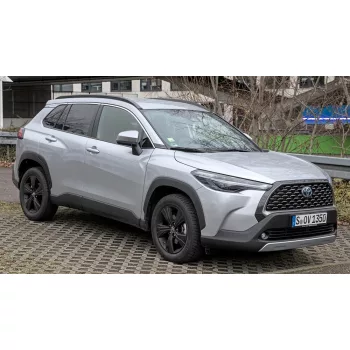   Szatuna Toyota Corolla Cross Szatuna deflektory okien sada predný+zadný na okná, 4 ks 5 2023-