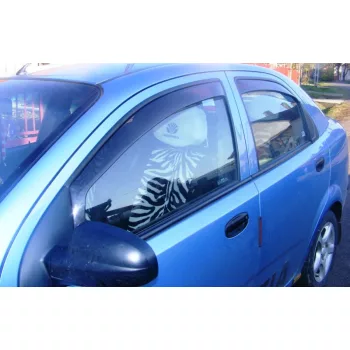   Szatuna Daewoo Kalos Szatuna Deflektor vetra sada predný+zadný na okno, 4 ks 4 2002-2011