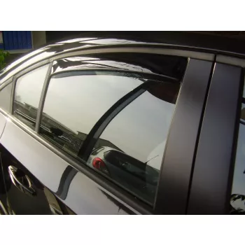   Szatuna Chevrolet Cruze Szatuna deflektory okien sada predný+zadný na okná, 4 ks 4 2009-