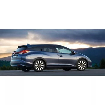   Szatuna HONDA Civic Szatuna deflektor vetra sada predný+zadný na okno, 4 ks 5 2011-2017