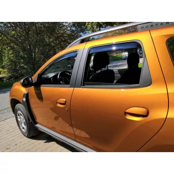   Szatuna Dacia Duster Szatuna deflektory okien sada predný+zadný na okná, 4 ks 5 2017-