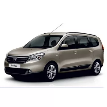   Szatuna Dacia Lodgy Szatuna deflektory okien sada predný+zadný na okná, 4 ks 5 2012-2020