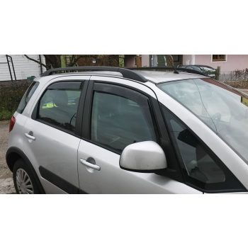   Szatuna Suzuki SX4 Szatuna deflektor sada pre predné + zadné okno, 4dielny 5 2006-2014