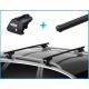 Thule SquareBar new čierne oceľ so strešnými lyžinami Strešný nosič (7104 712100)
