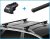 Thule SquareBar new čierne oceľ so strešnými lyžinami Strešný nosič (7104 712400)