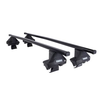   Thule SquareBar Evo Strešný nosič s normálnou strechou pre autá, 127 cm (710500_712300_145239)