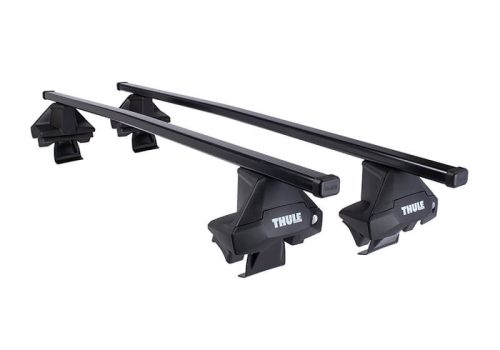 Thule SquareBar Evo Strešný nosič integrovanými pozdĺžnikmi, 127 cm a noha s upínaním (710500_712300_145026)